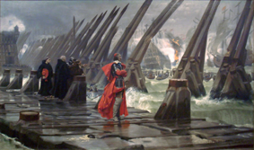 Richelieu au siège de la Rochelle